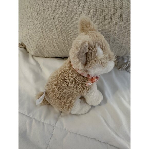 Mon Ami Designs Tiny Lou Plush Tan Chihuahua puppy dog stuffed animal toy  bow - Picture 9 of 13
